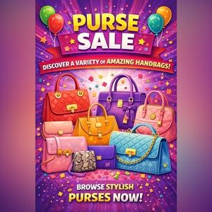Colorful Women's Handbag Flyer